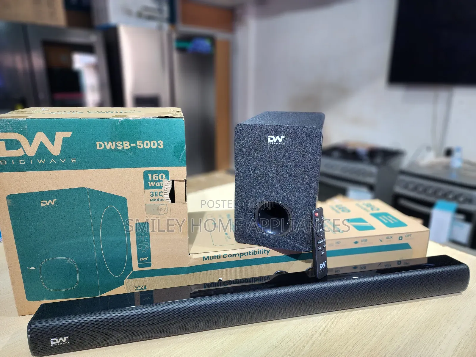 Dw 160watts Soundbar 2.1channel