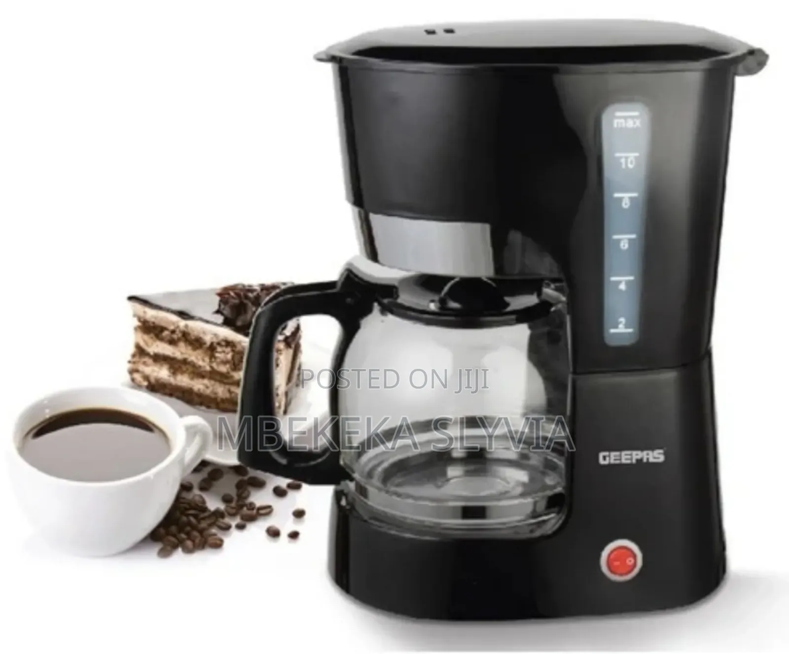 Geepas Coffee Maker 1.5litres Best Quality.
