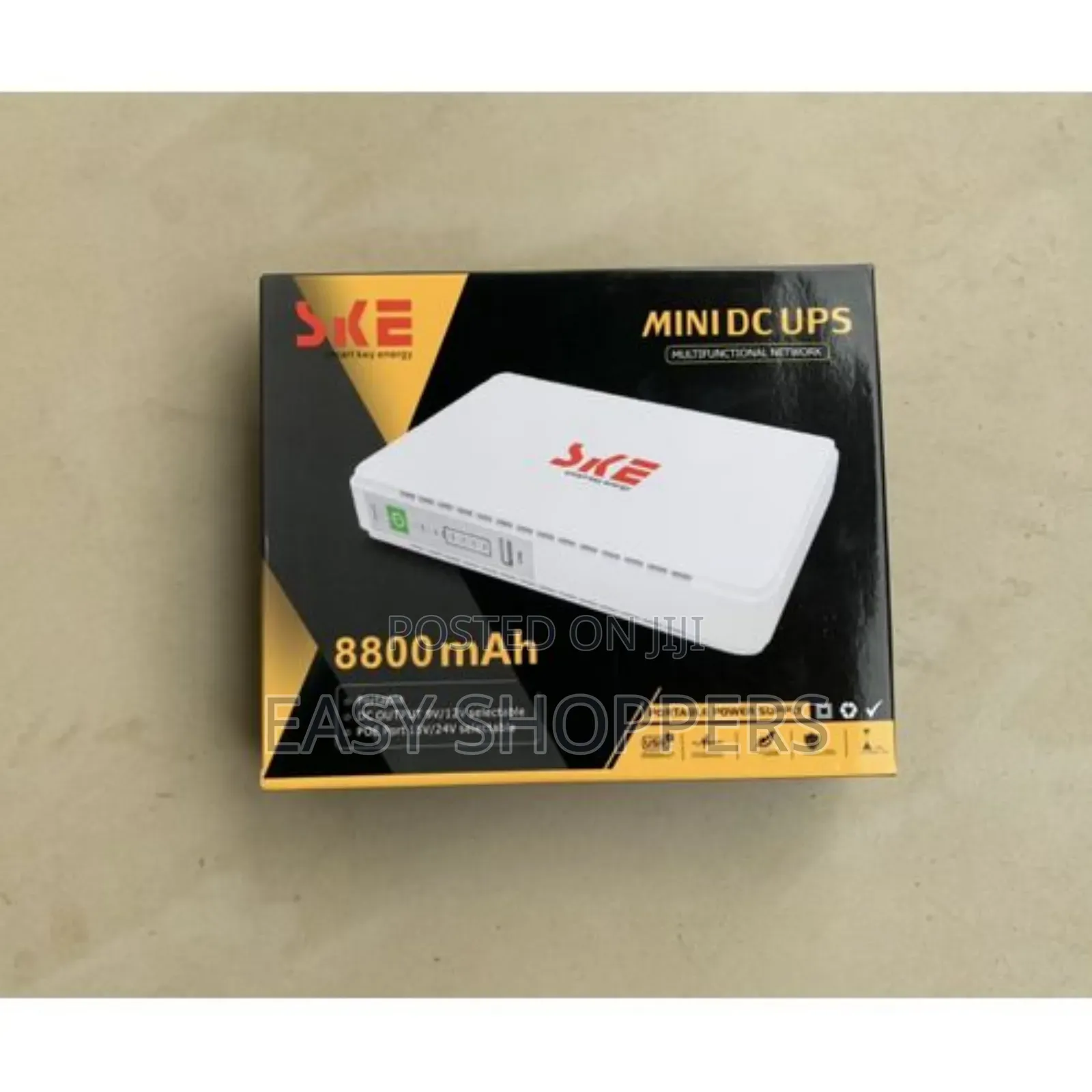 Mini Ups Battery Backup/Router Poe Power Bank-8800mah