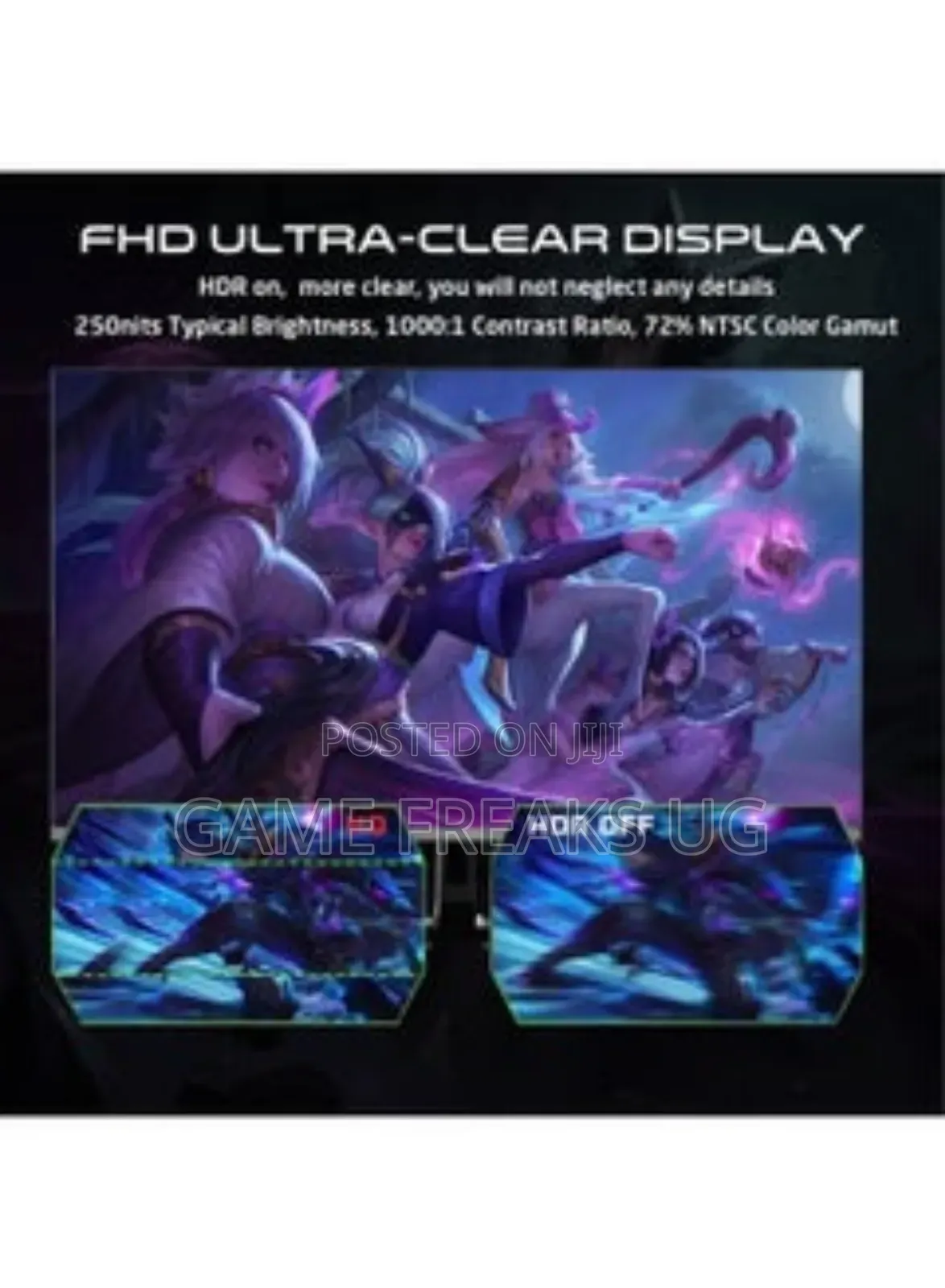 Dead Skull Gaming Monitor 24 Inche
