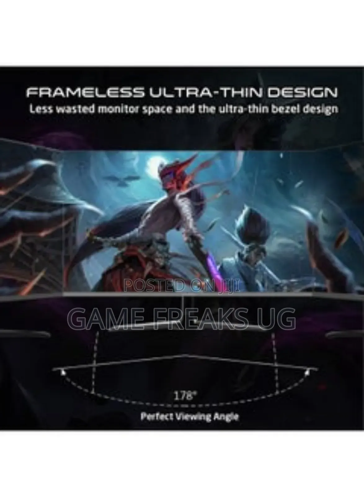 Dead Skull Gaming Monitor 24 Inche