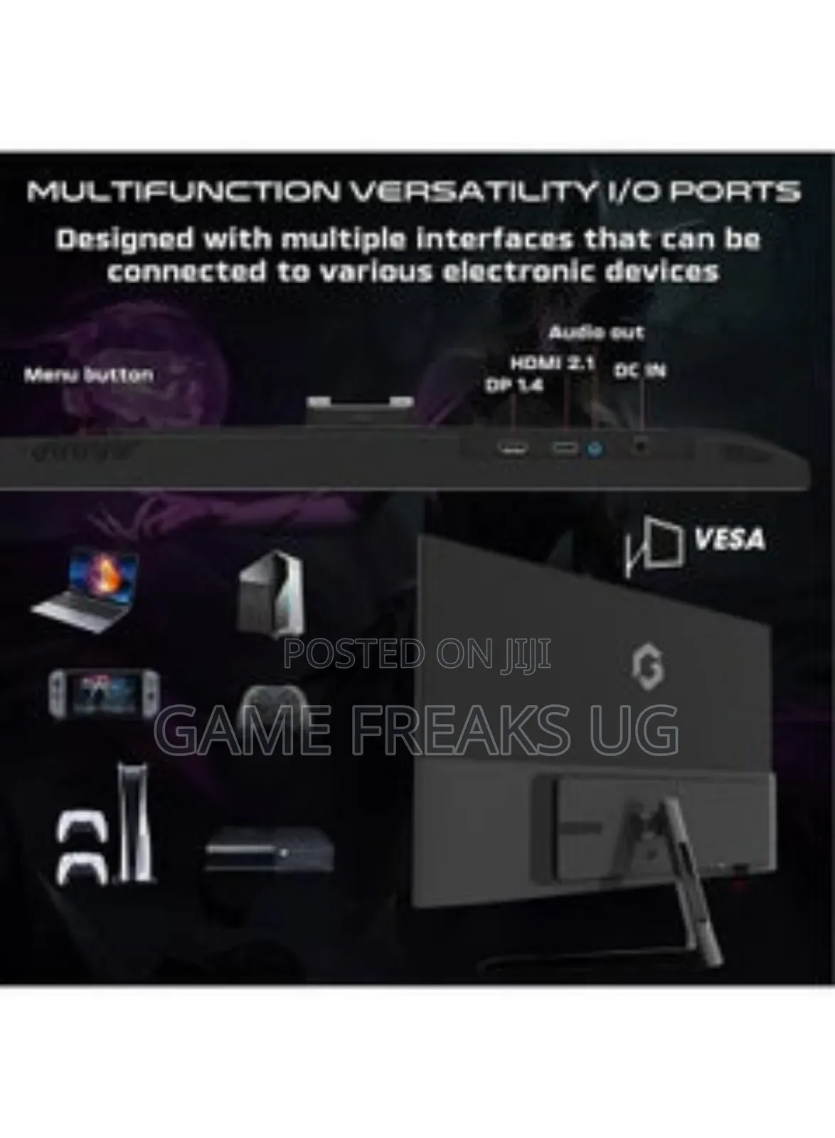 Dead Skull Gaming Monitor 24 Inche