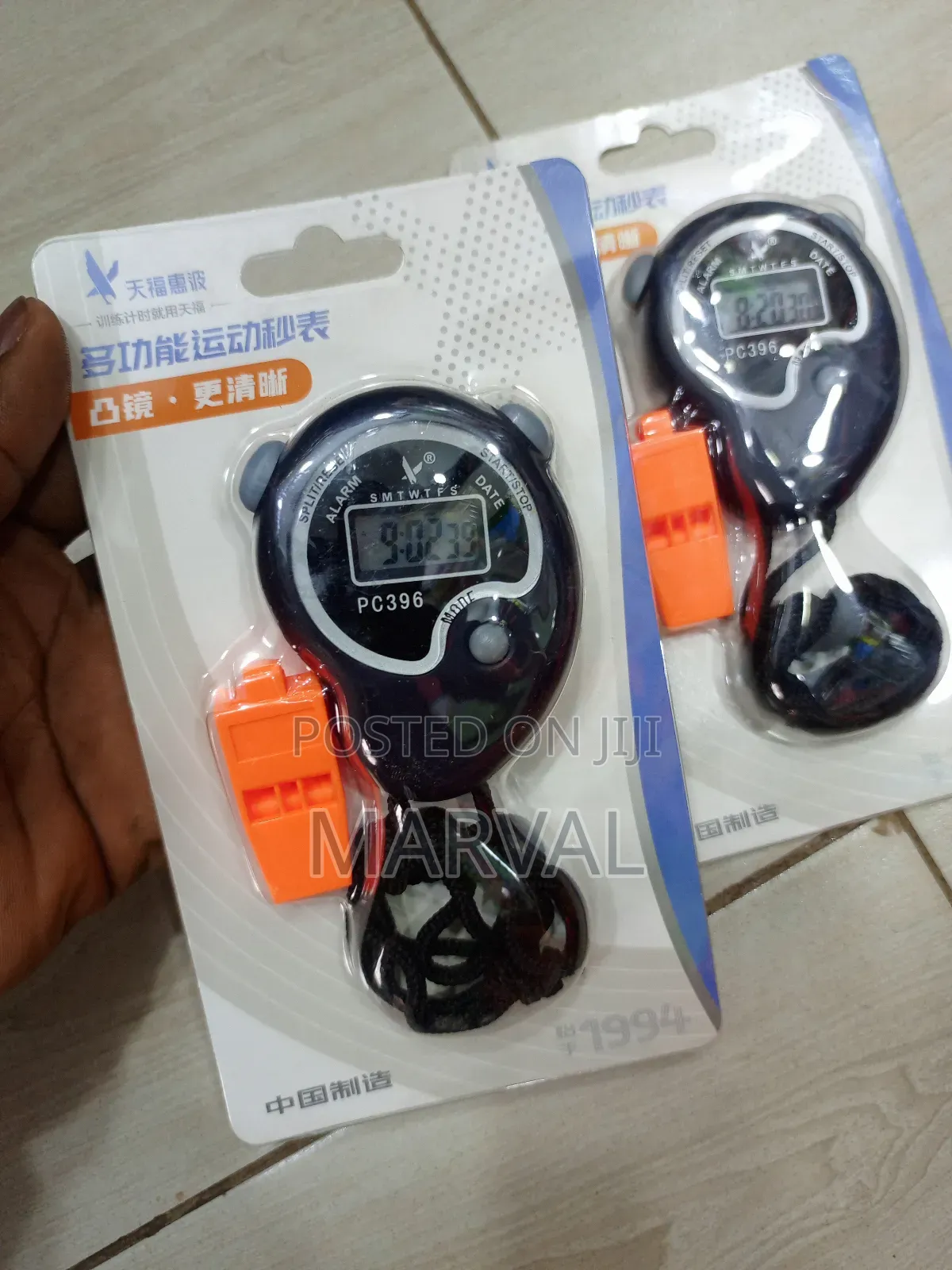 Handheld Stopwatch Timer