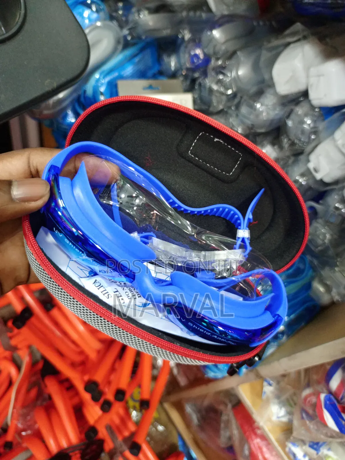 Adult Adjustable Swimming Goggles