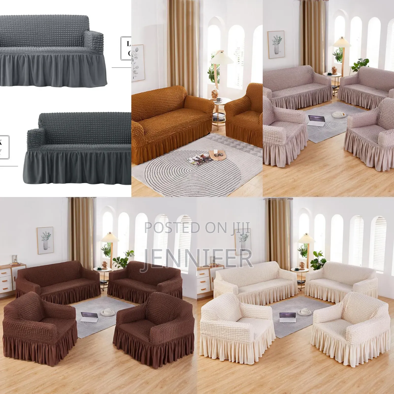 3:2:1:1 Sofa Covers Set