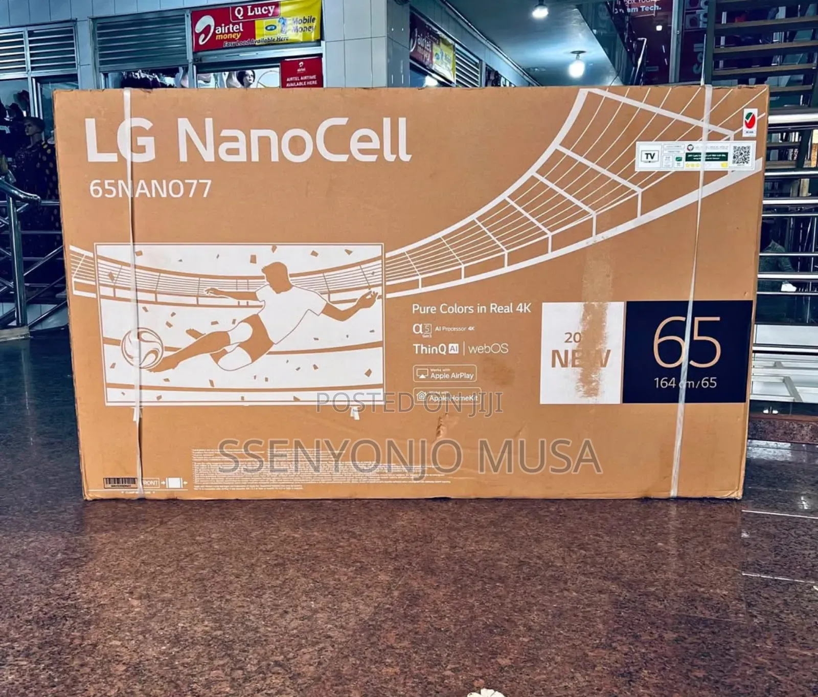 Lg Nanocell 65nano77 Smart Tv - Pure Colors With Webos-
