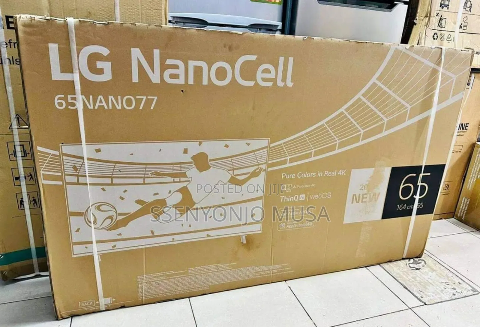 Lg Nanocell 65nano77 Smart Tv - Pure Colors With Webos-