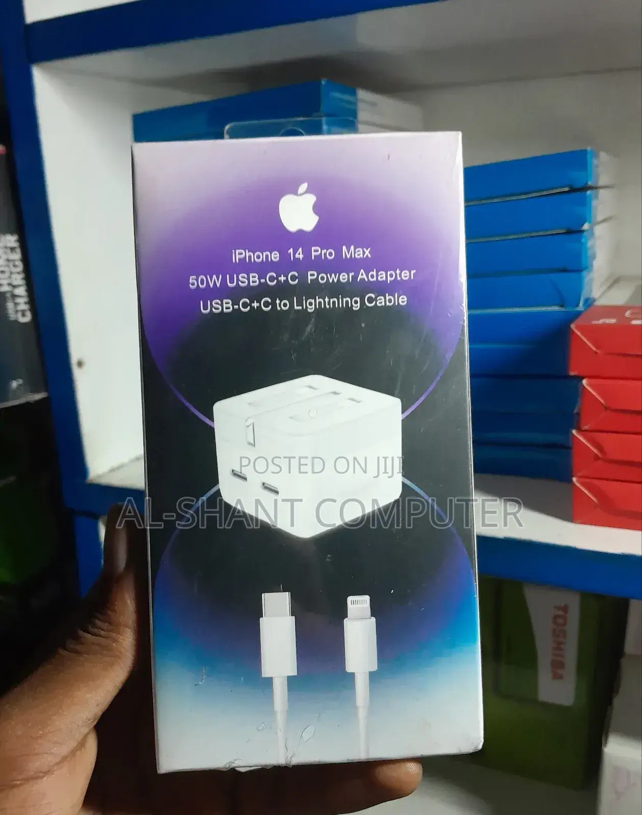 iPhone 14 Promax Charger/50w C to Lightening Adapter
