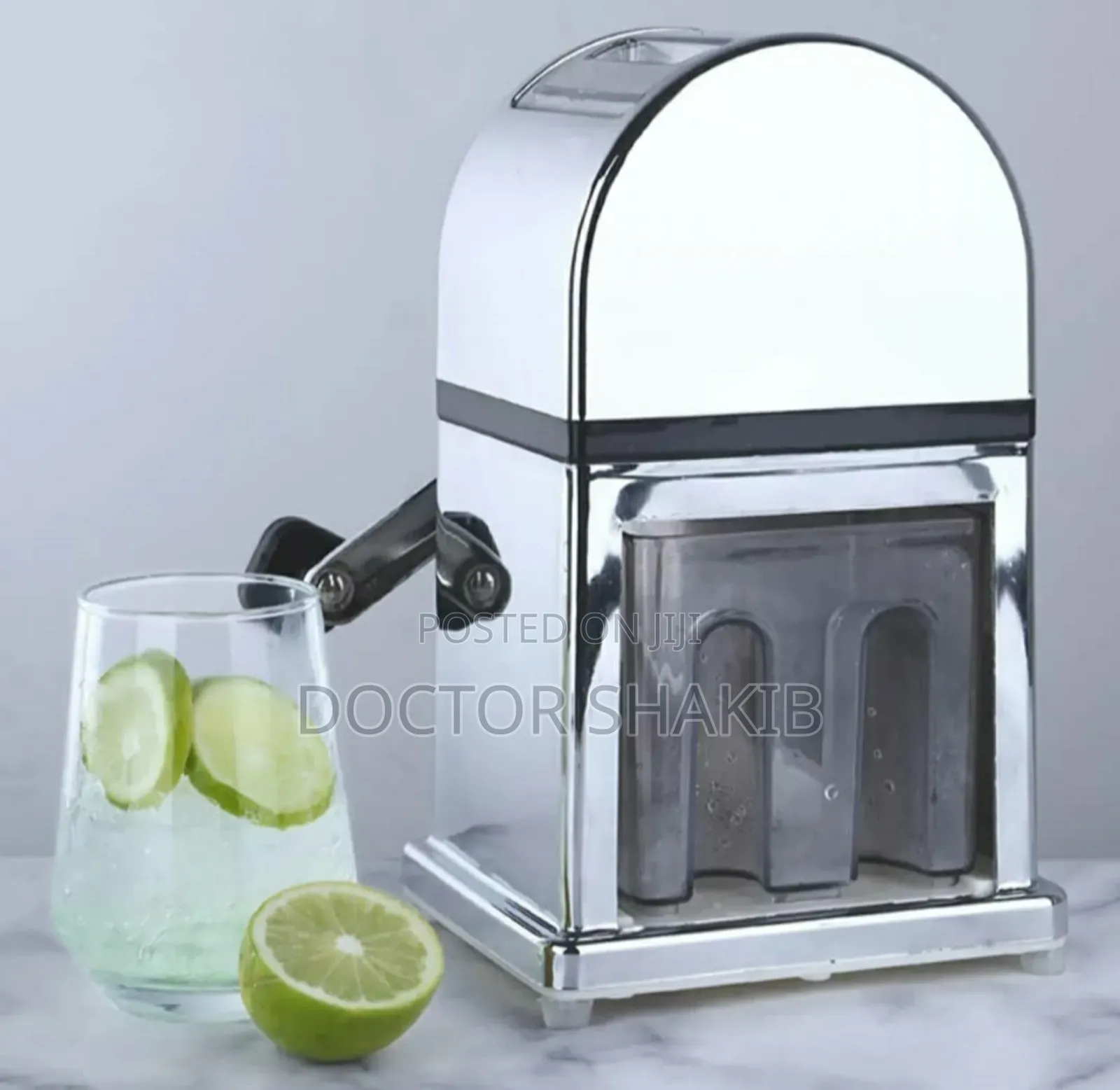Manual Stainless Steel Ice Crusher