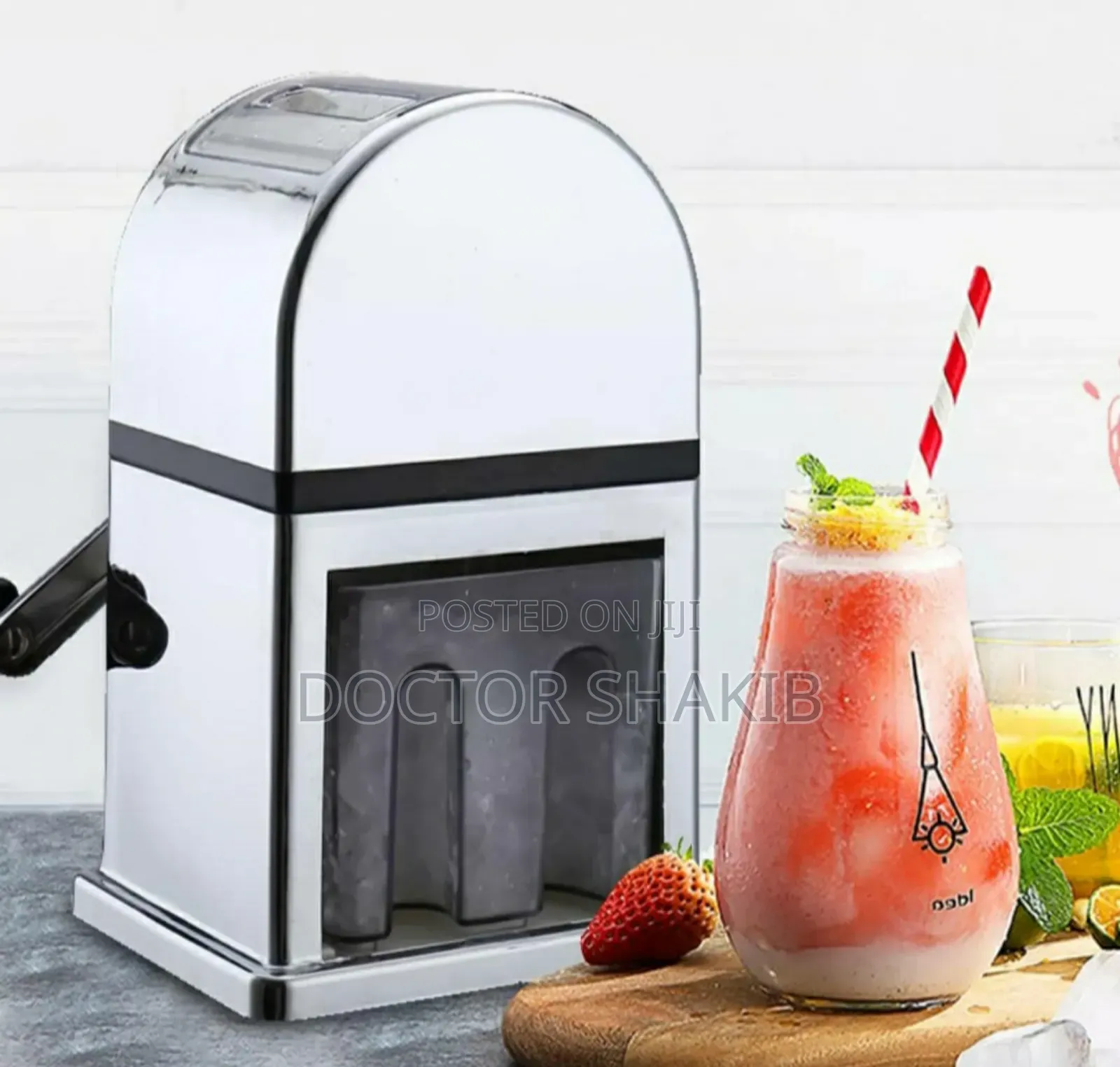 Manual Stainless Steel Ice Crusher
