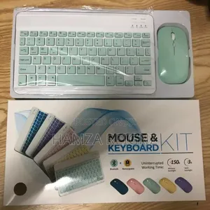 Wireless Keyboard and Mouse Bluetooth Combo for iPad,