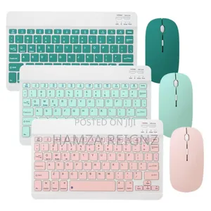 Wireless Keyboard and Mouse Bluetooth Combo for iPad,