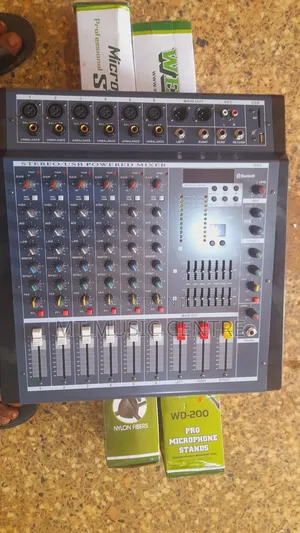 Amplified Mixer 6 Channel / Amp Mixer