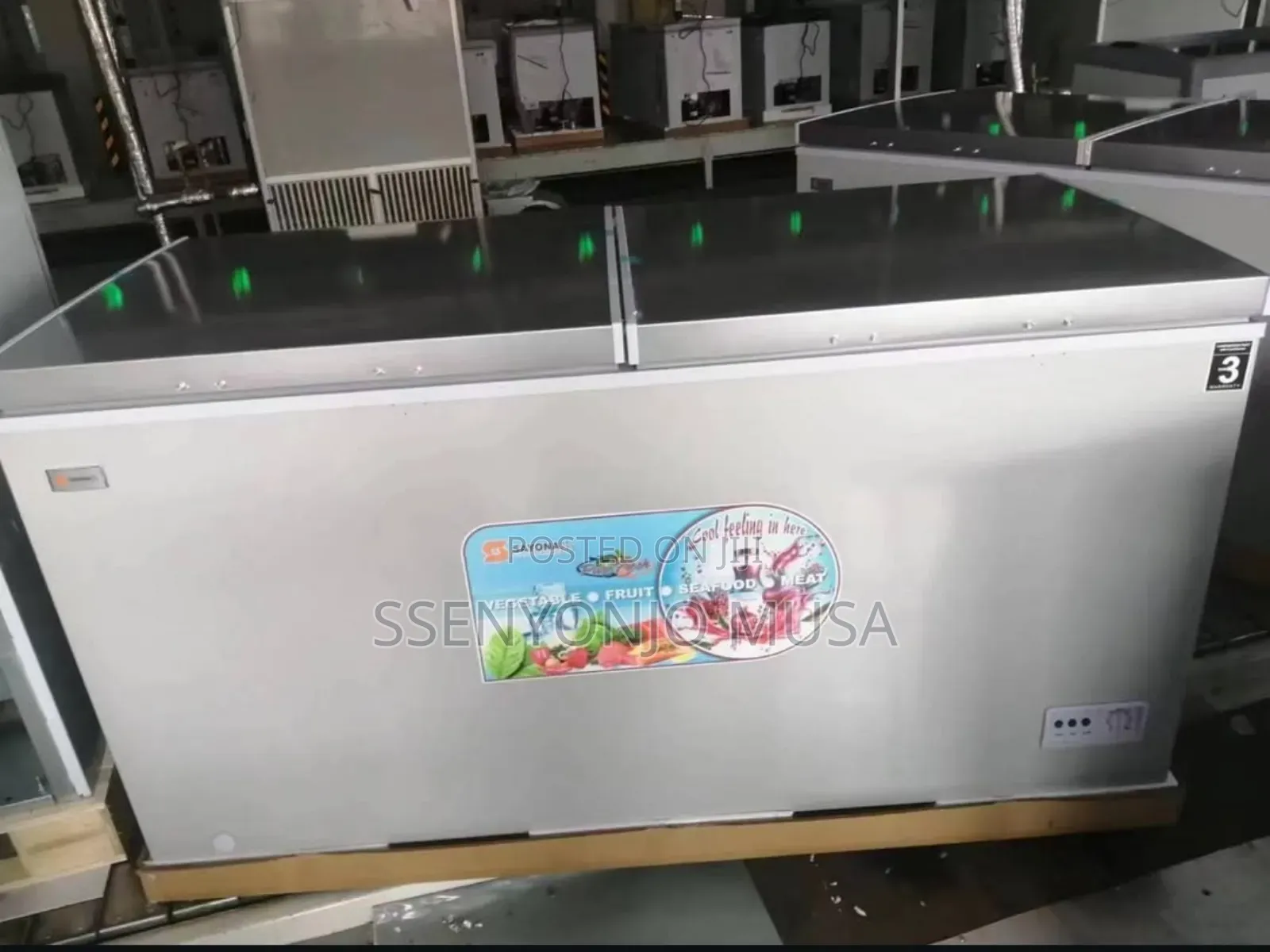 Sayona 500l Double Door Chest Freezer App-5120s - Energy-