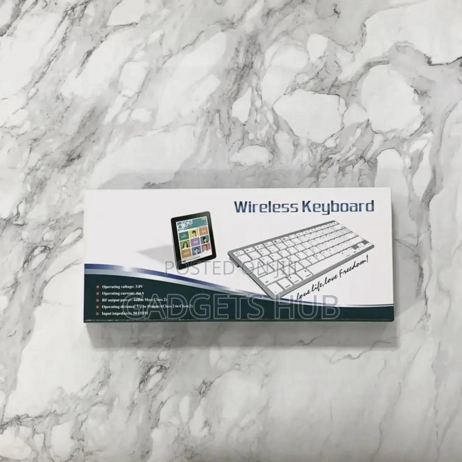 Mini Rechargeable Keyboard Portable Wireless Keyboard