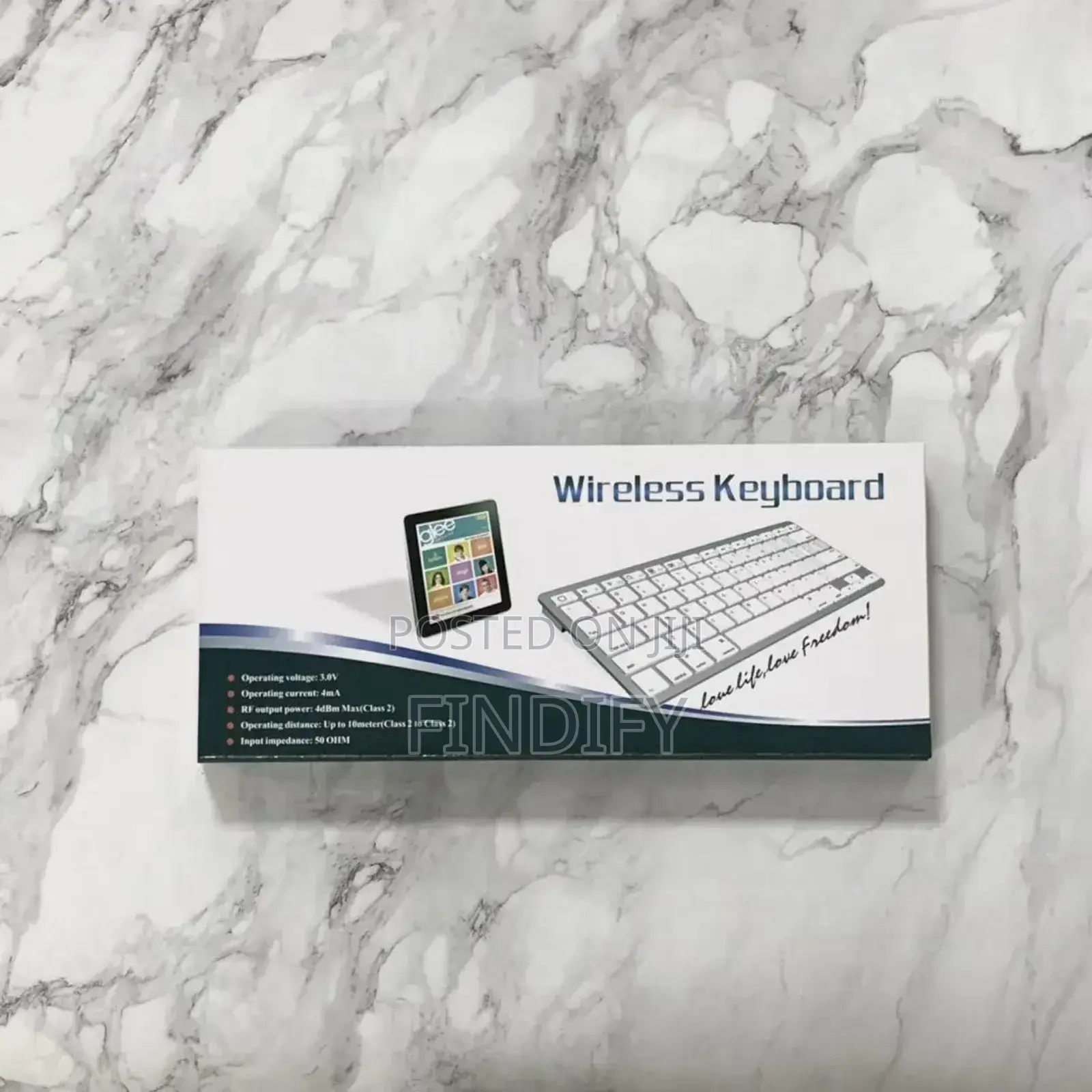 Mini Rechargeable Keyboard Portable Wireless Keyboard