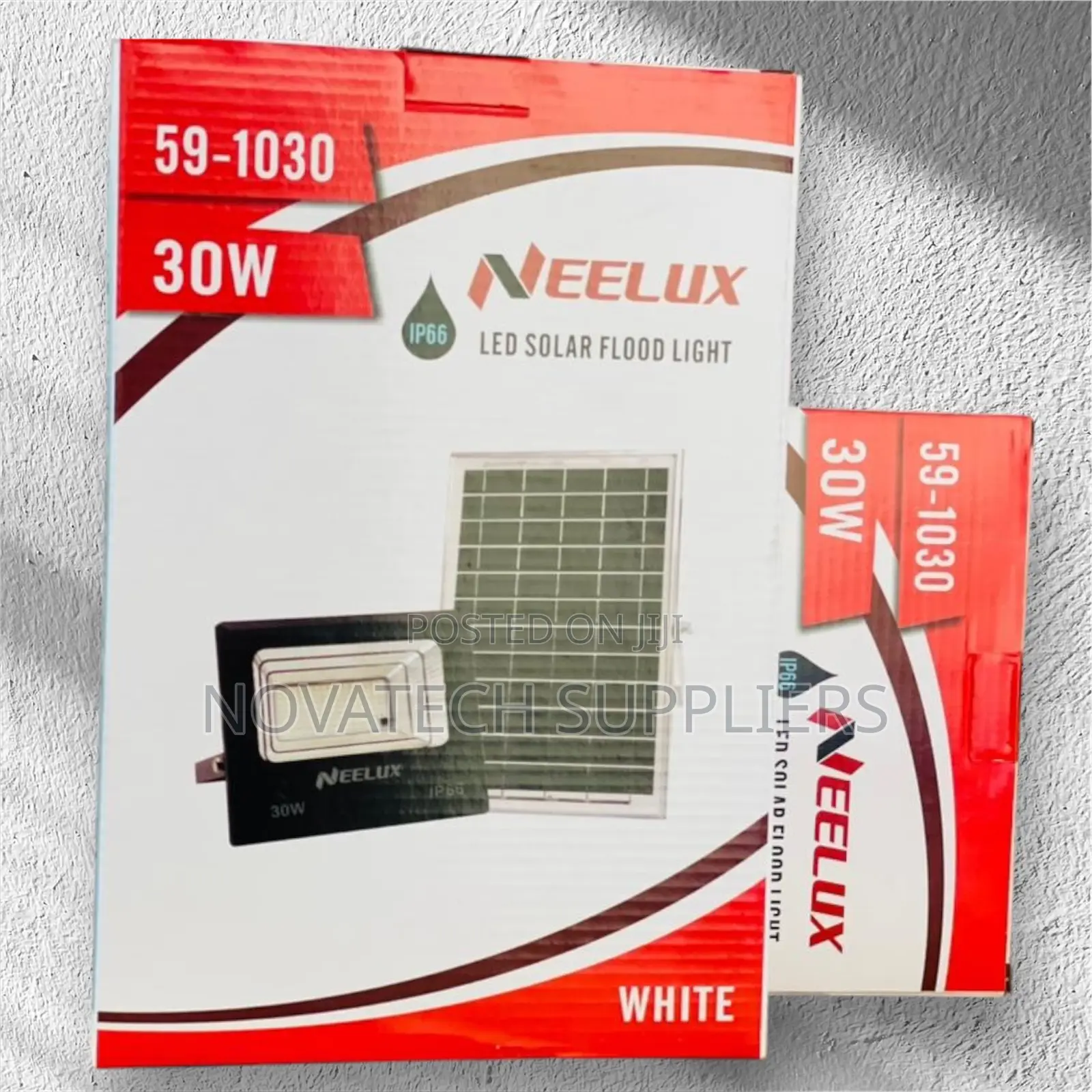 30w Automatic Neelux Led Solar Flood Lights Flix