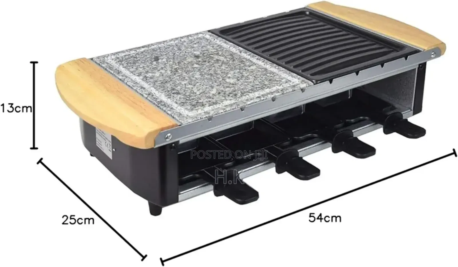 8-Person Raclette Grill