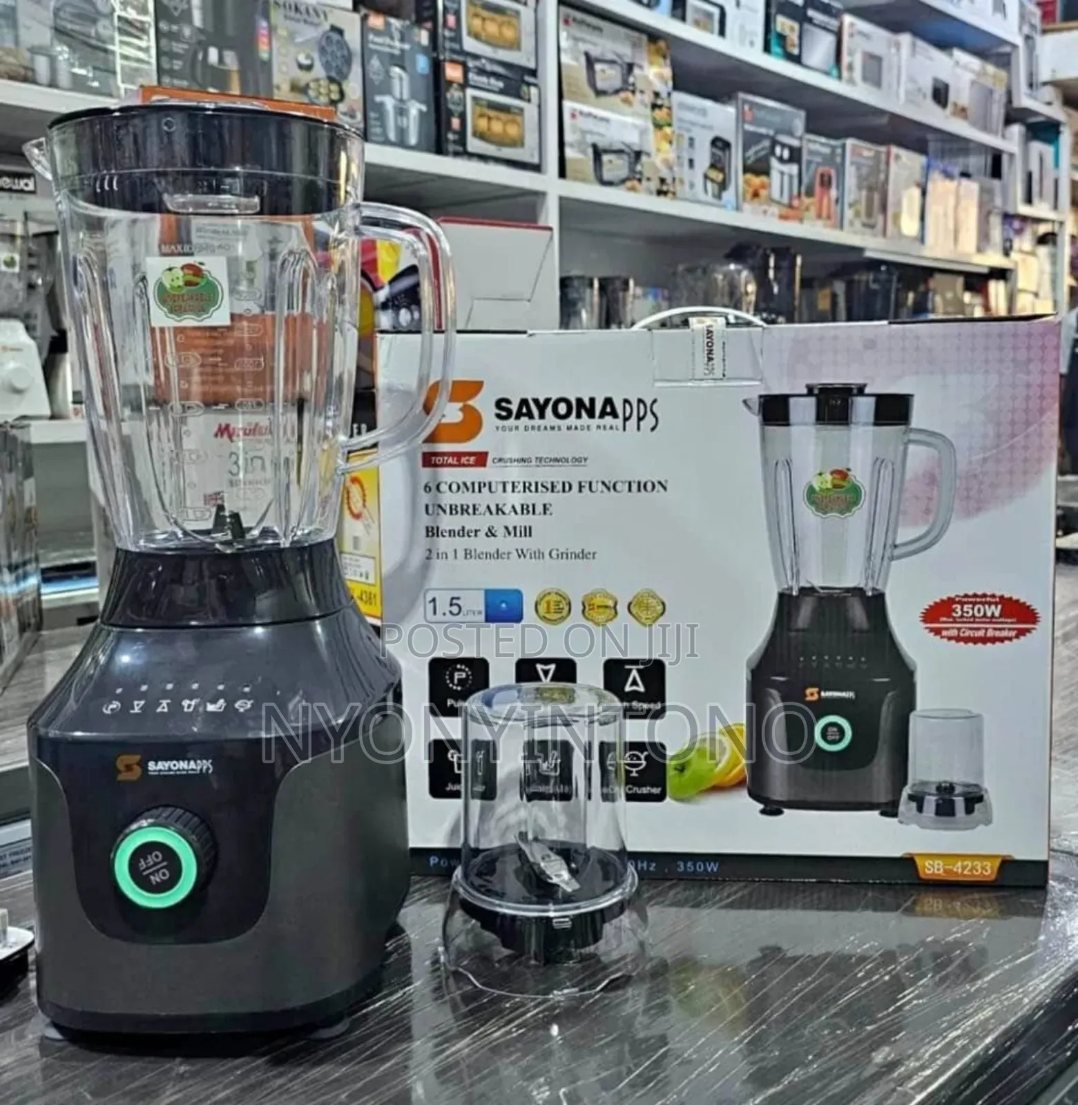 Sayona 2 in 1 Computerised, Automatic Blender