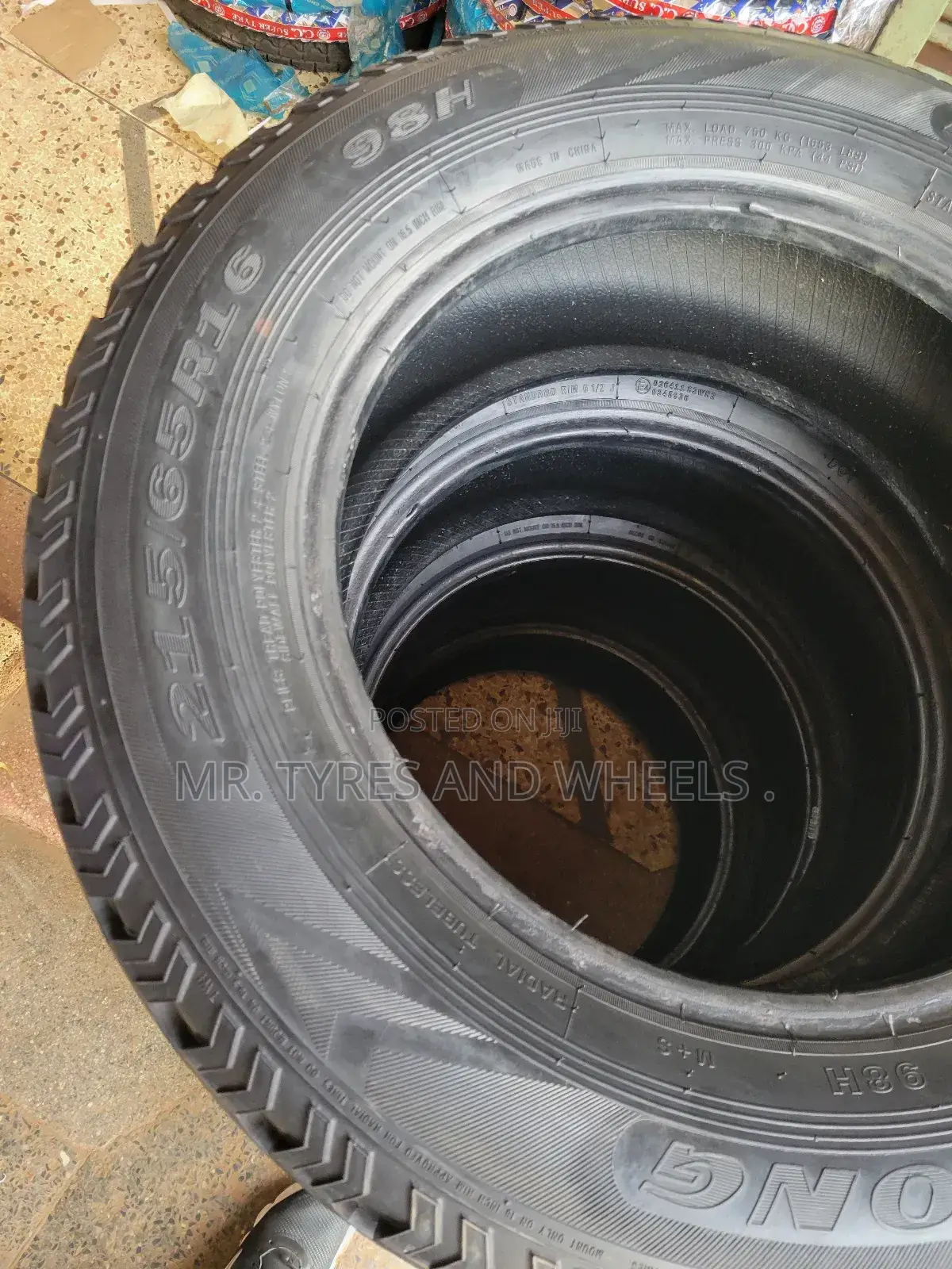 215 65 R16 Linglong Radial620 Used Only 2days.