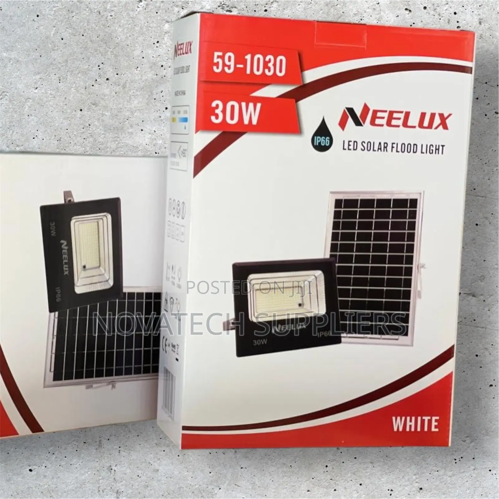 30w Neelux Led Solar Automatic Flood Lights Quen