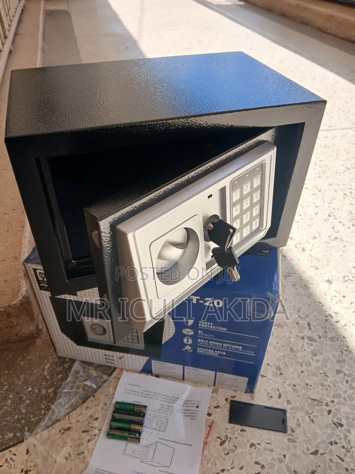 8l T20 Anti Theft Protection Office,Home,Hotel Cash Safe Box