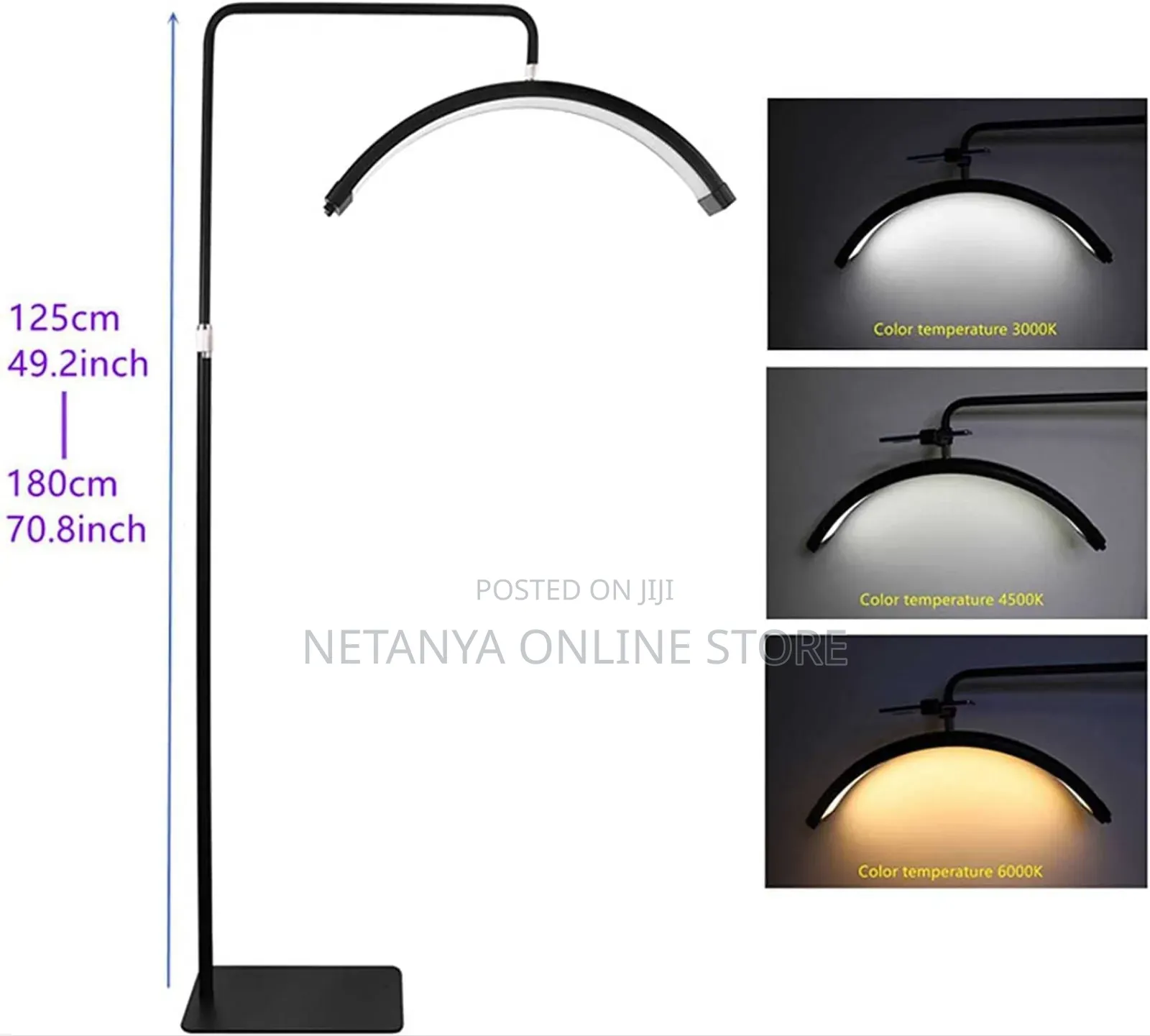 Half Moon Led Floor Lamp
