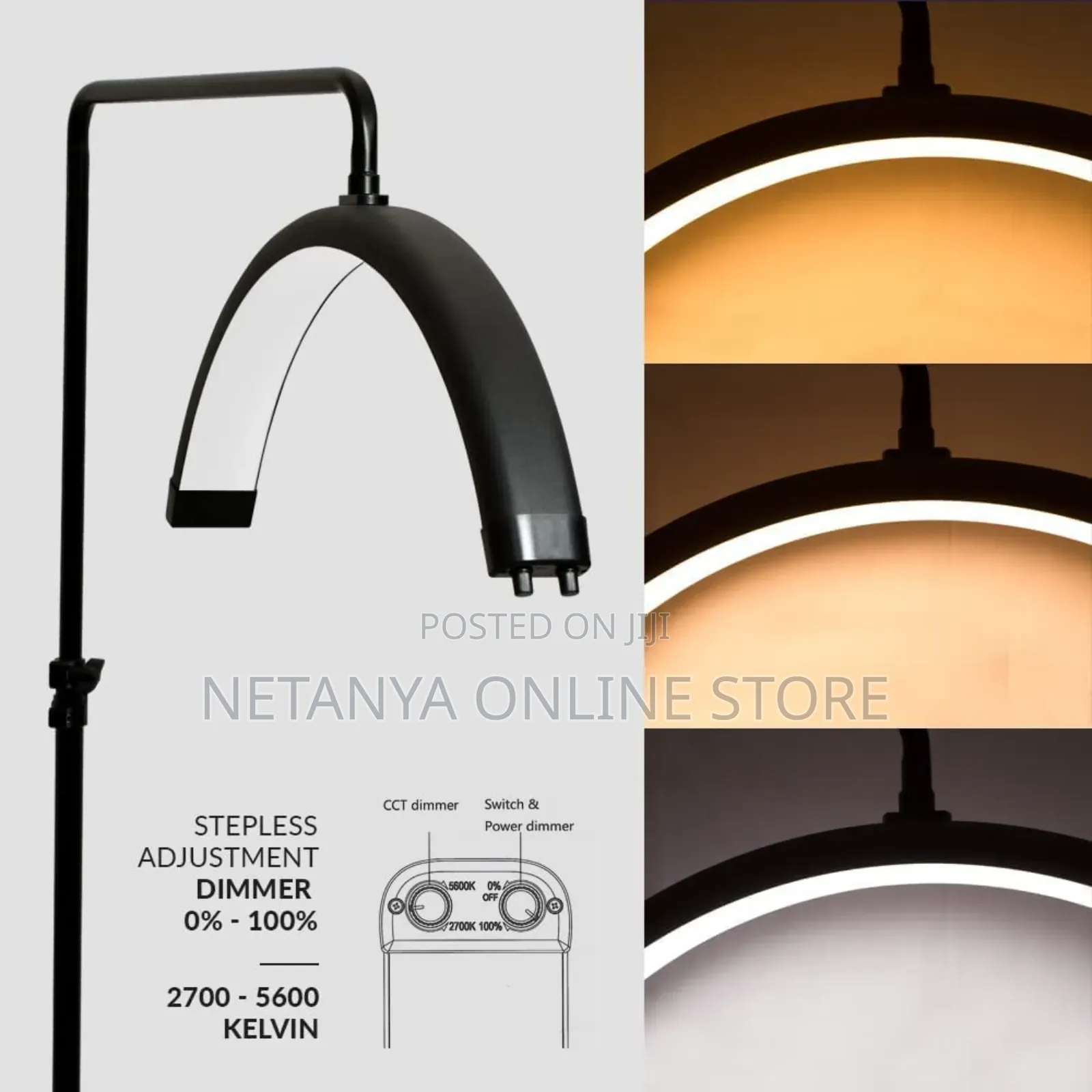 Half Moon Led Floor Lamp