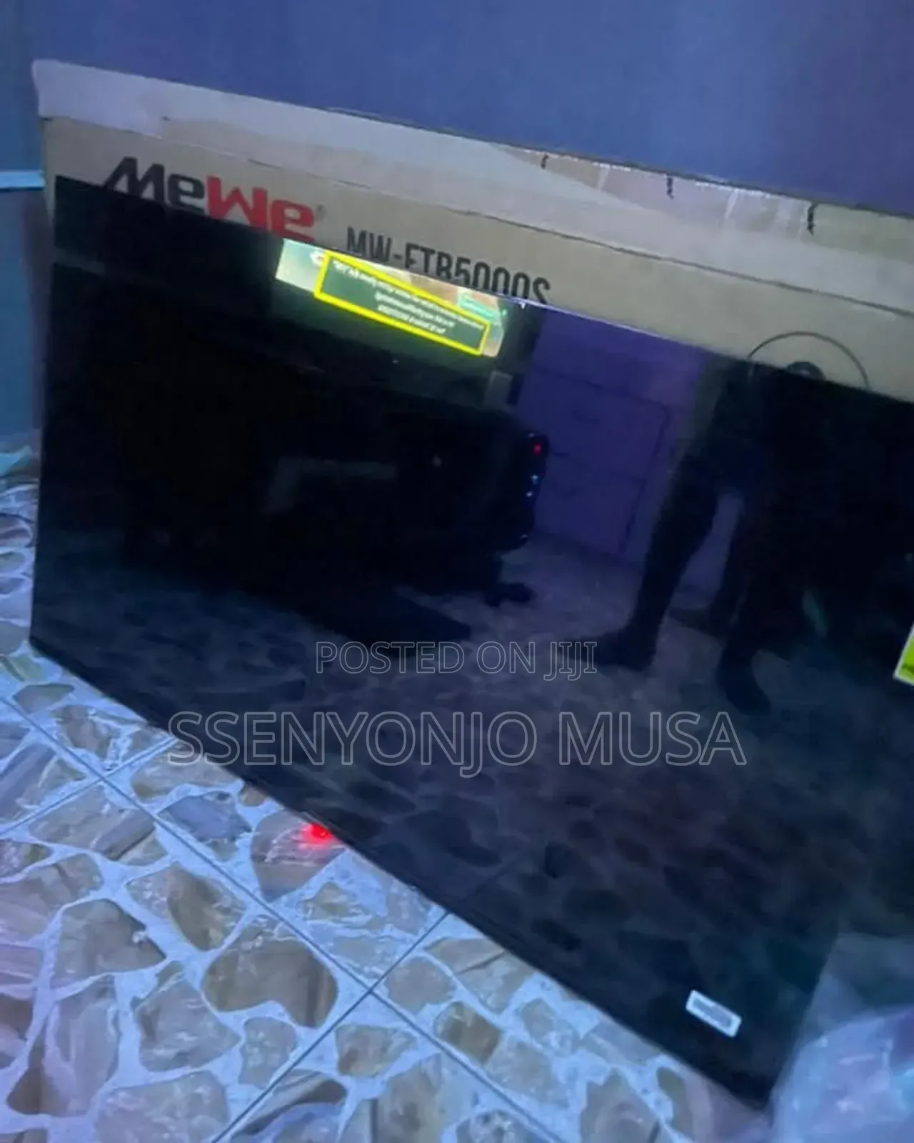 Mewe 50" Android Smart Led Tv - 1366x768 Resolution, Black
