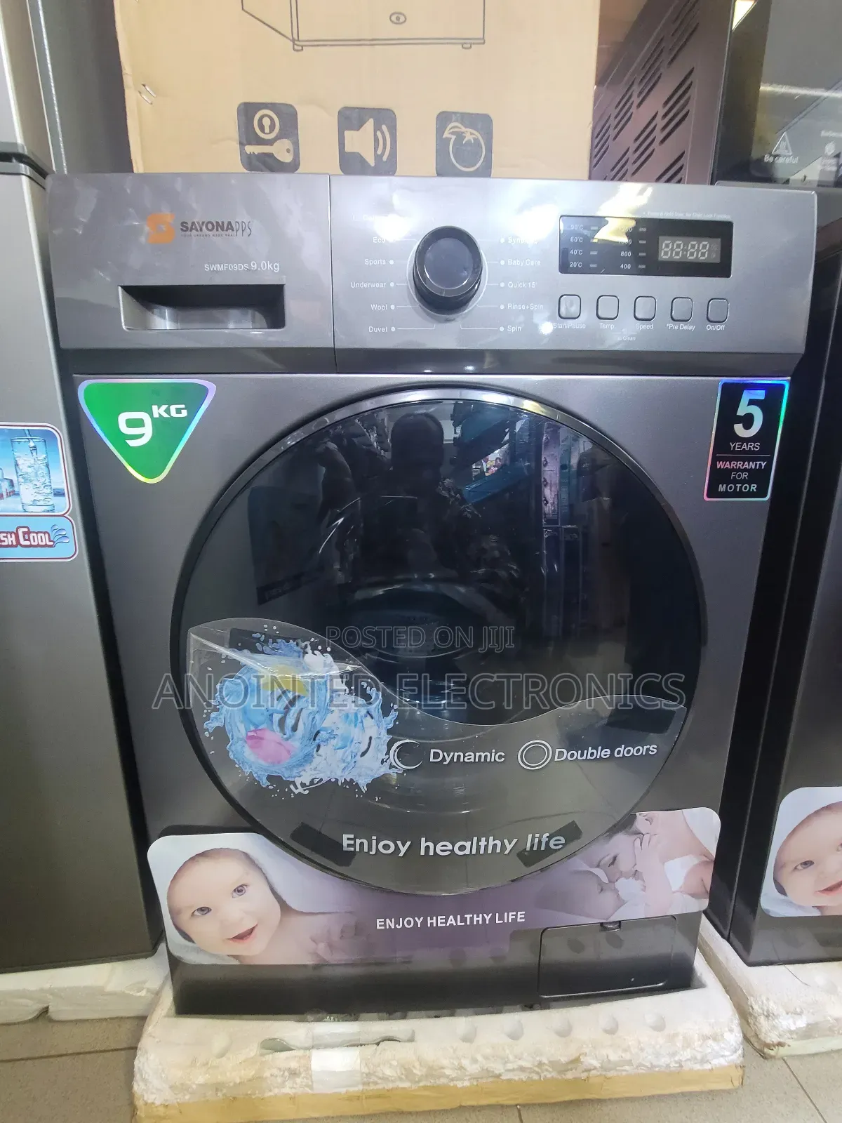 Sayona Washing Machine 9kg