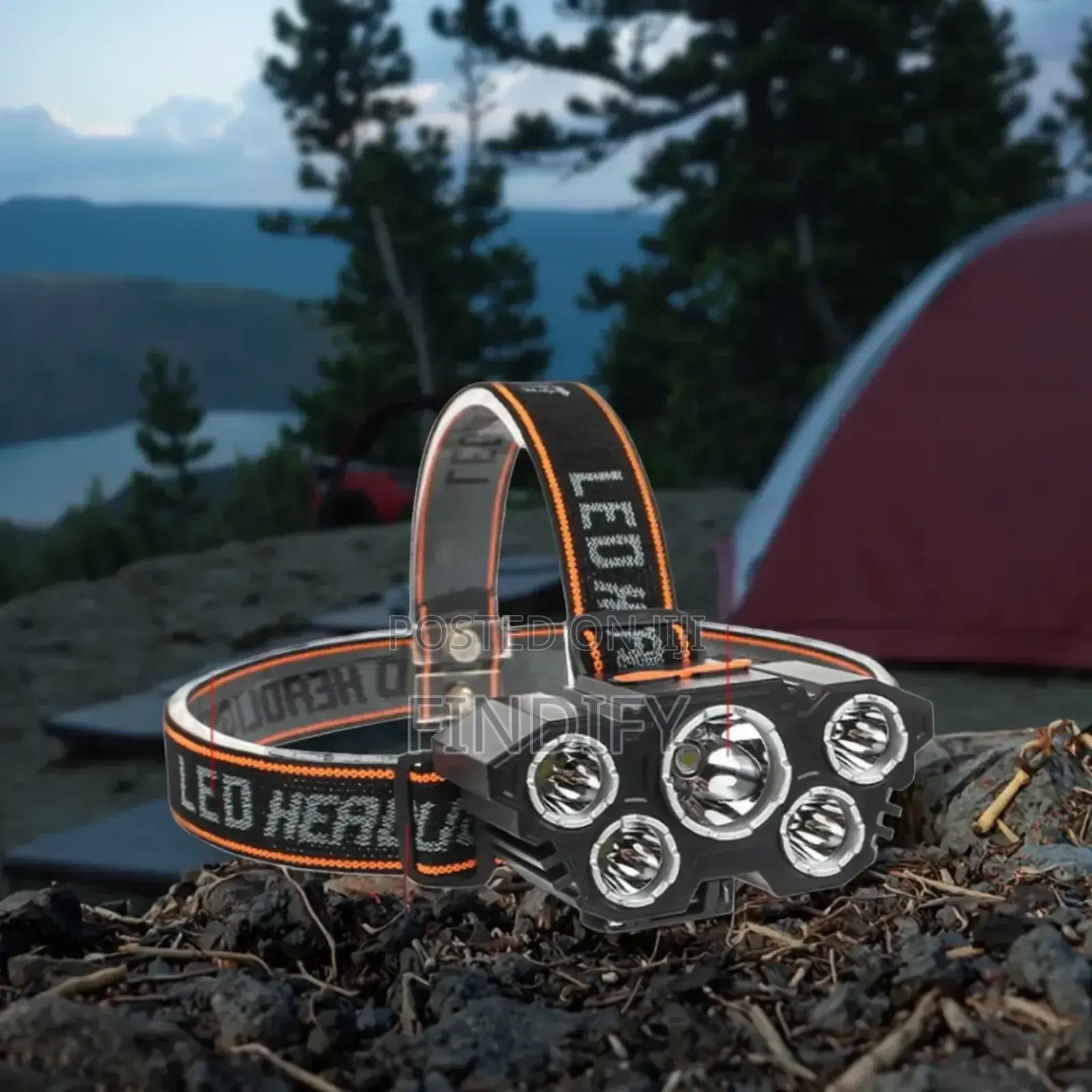 Portable Lightweight Head Lamp 5 Led Patch
Lamp