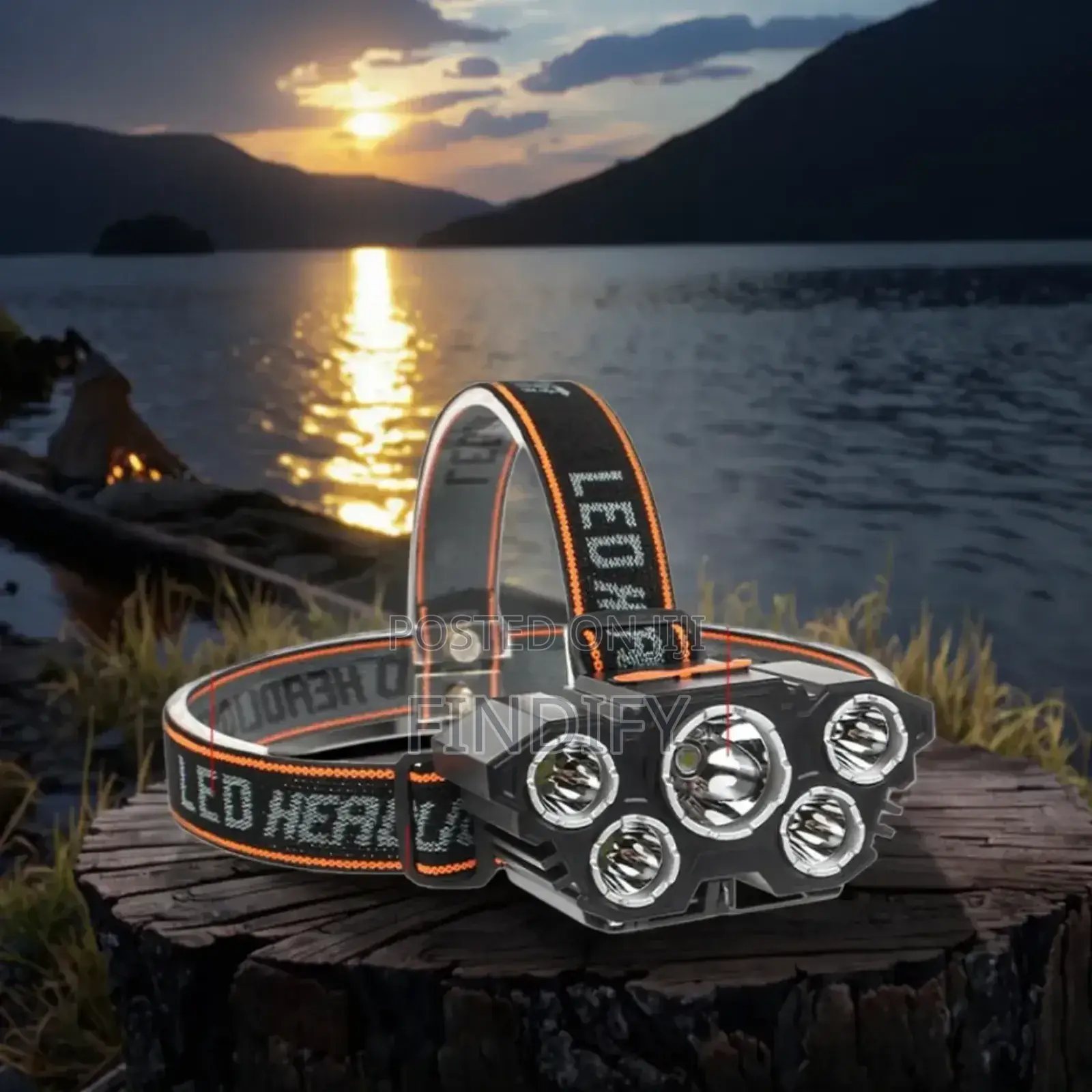Portable Lightweight Head Lamp 5 Led Patch
Lamp