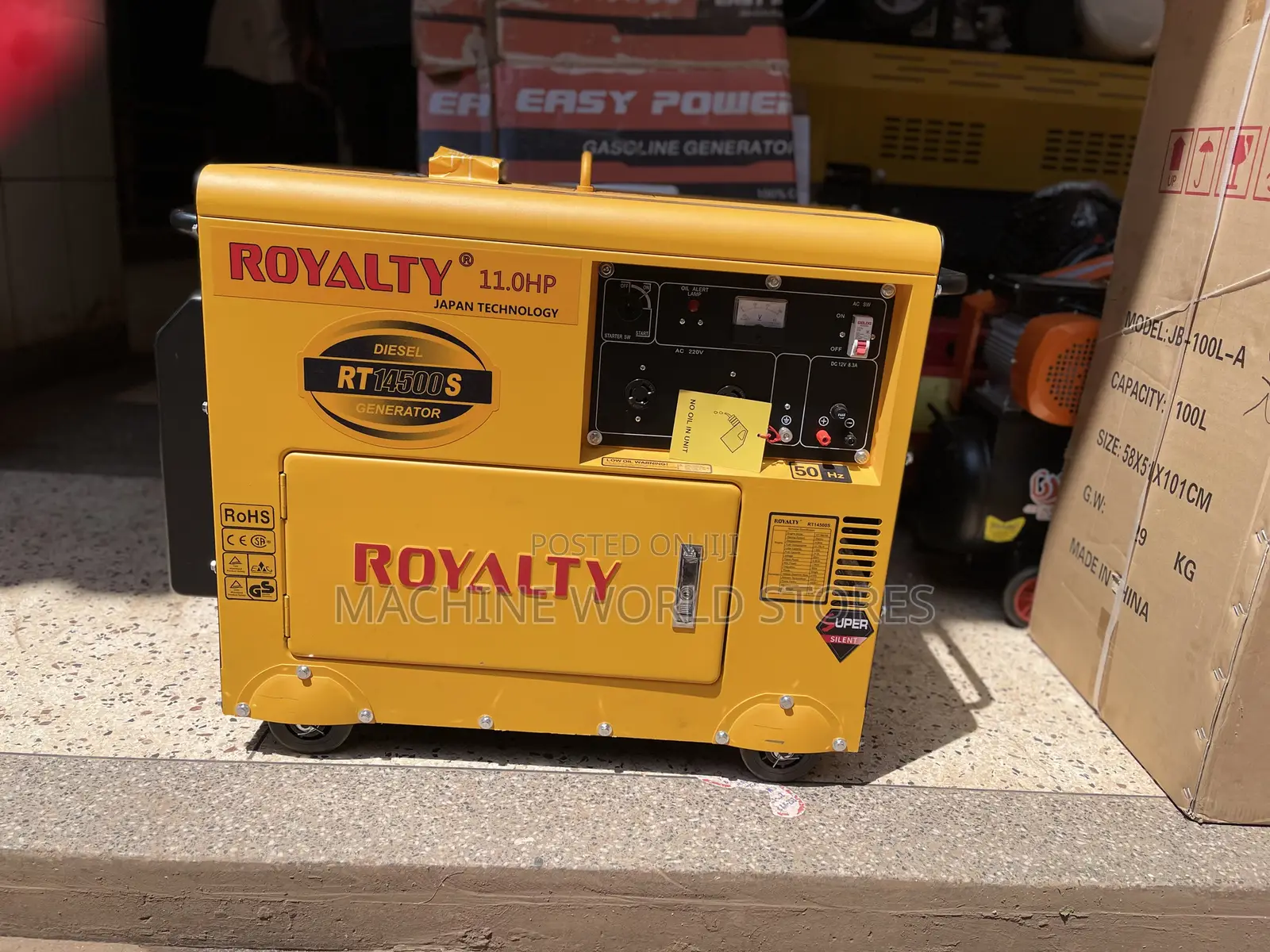 6.5kva Silent Diesel Generator Royalty