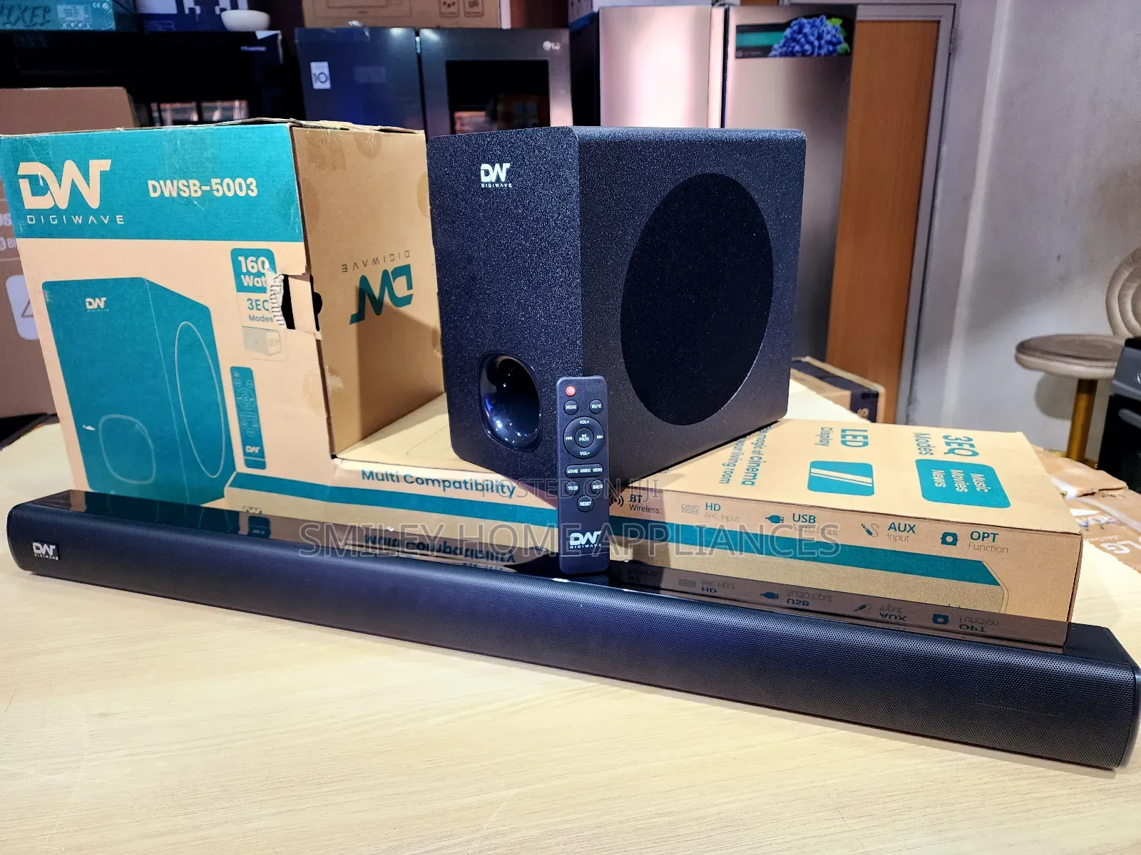 160wattage Dw Soundbar 2.1channel at Good Price