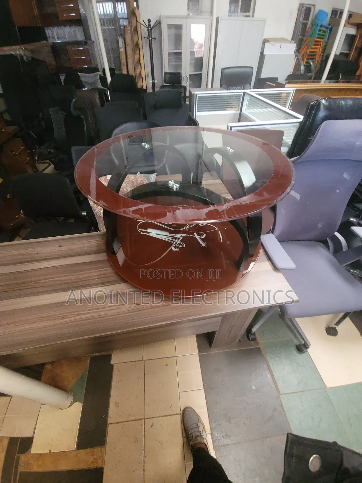 Route Glass Table