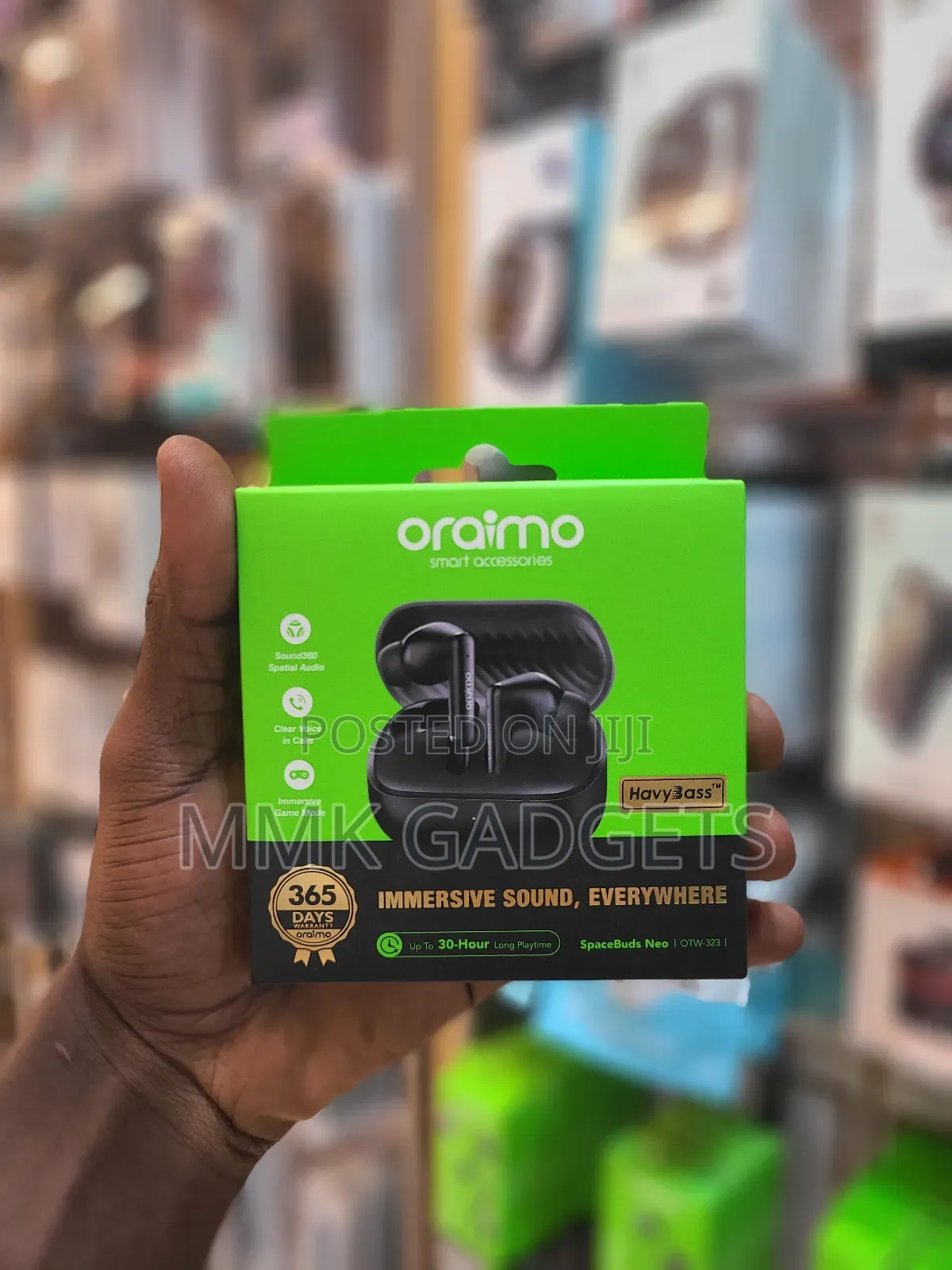 Oraimo Heavy Bass Ear Pods