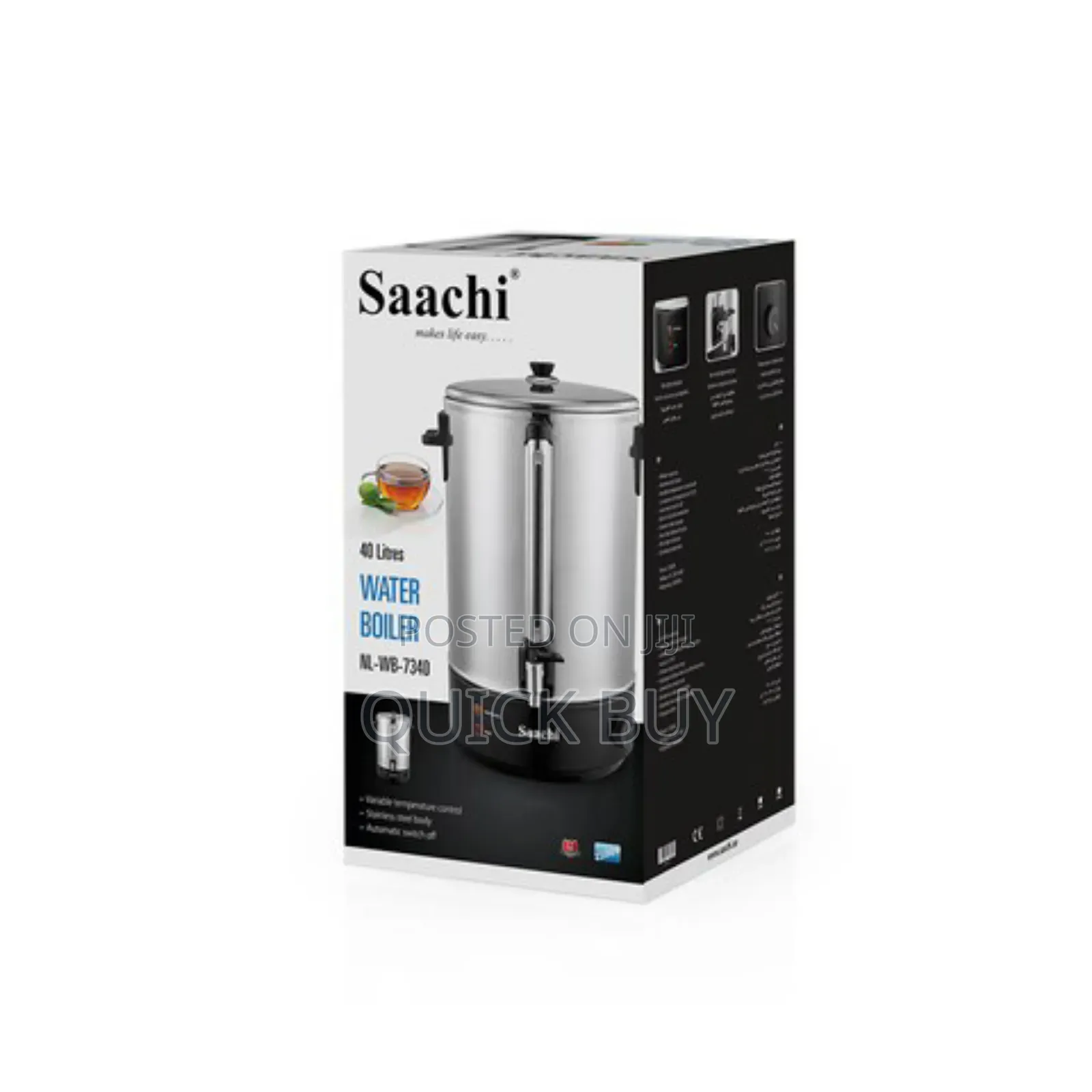New 40l Saachi Electric Water Boiler