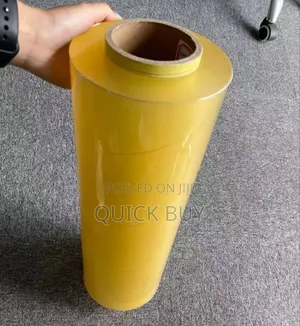 Biggest Roll Golden Food Grade Stretching Cling Film