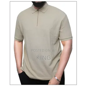 Refined Collar Neck T-Shirts