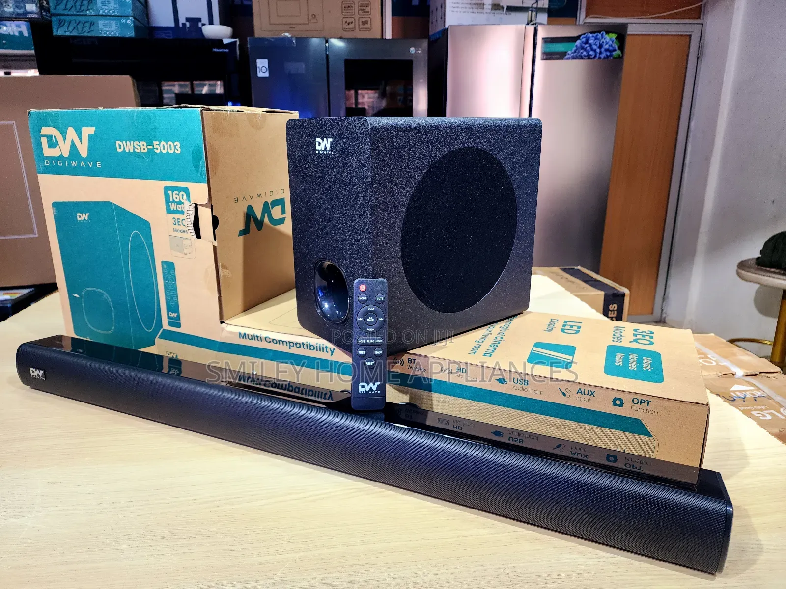 Brand New Digi Wave 160watts Soundbar