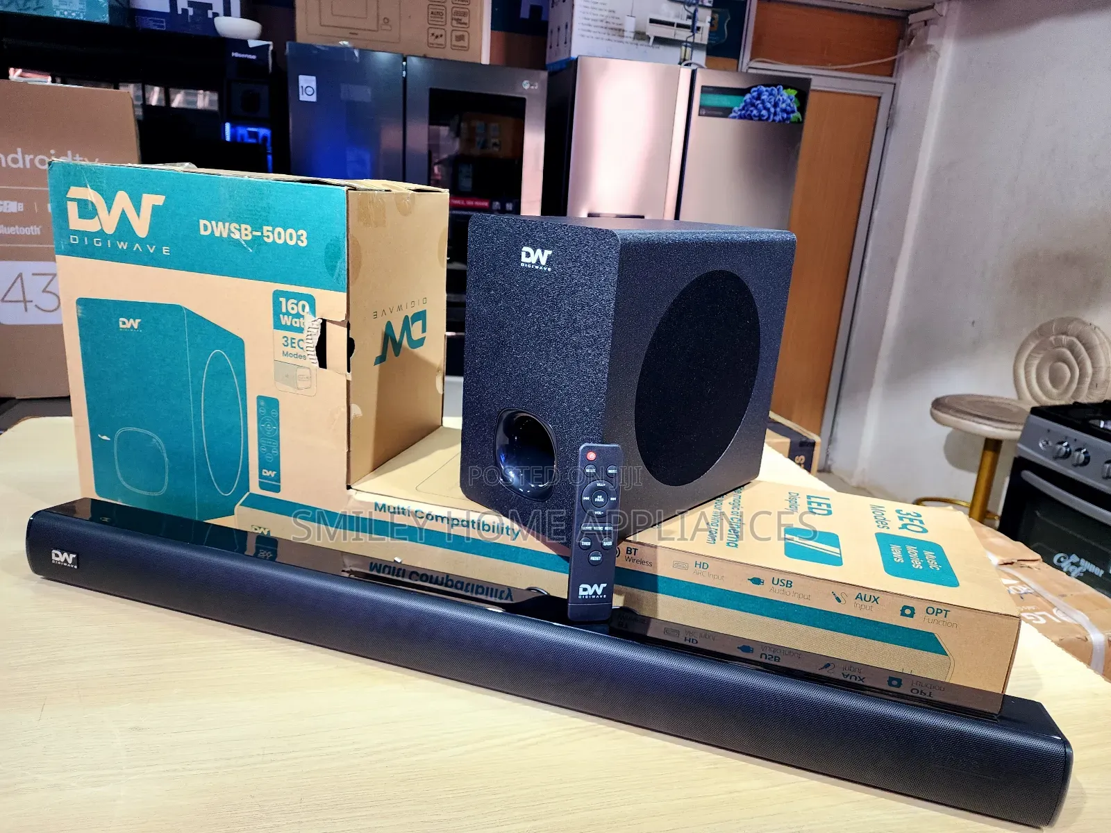 Brand New Dw 160watts Soundbar