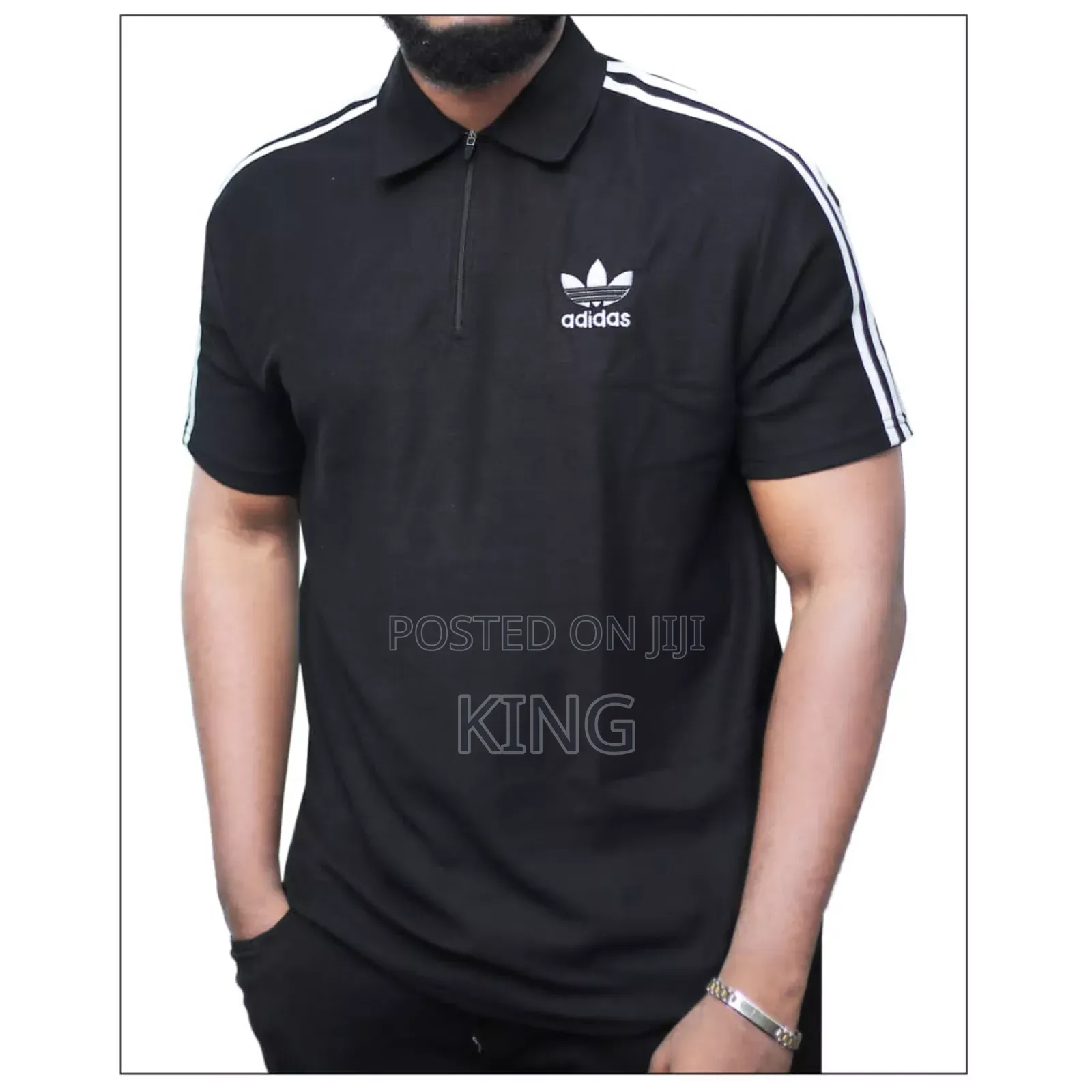 Adidas Collar Neck T-Shirts