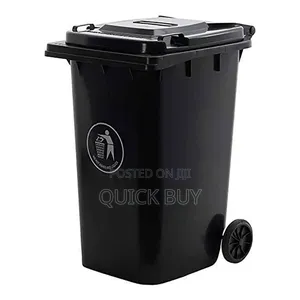 240l Plastic Outdoor Waste Bin With Wheels