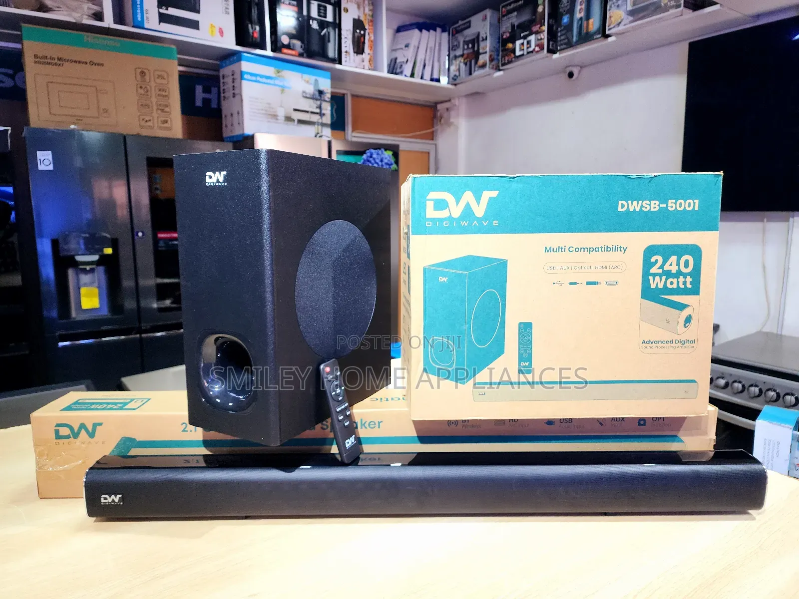 240watts DWSB-5001 Digi Wave Soundbar