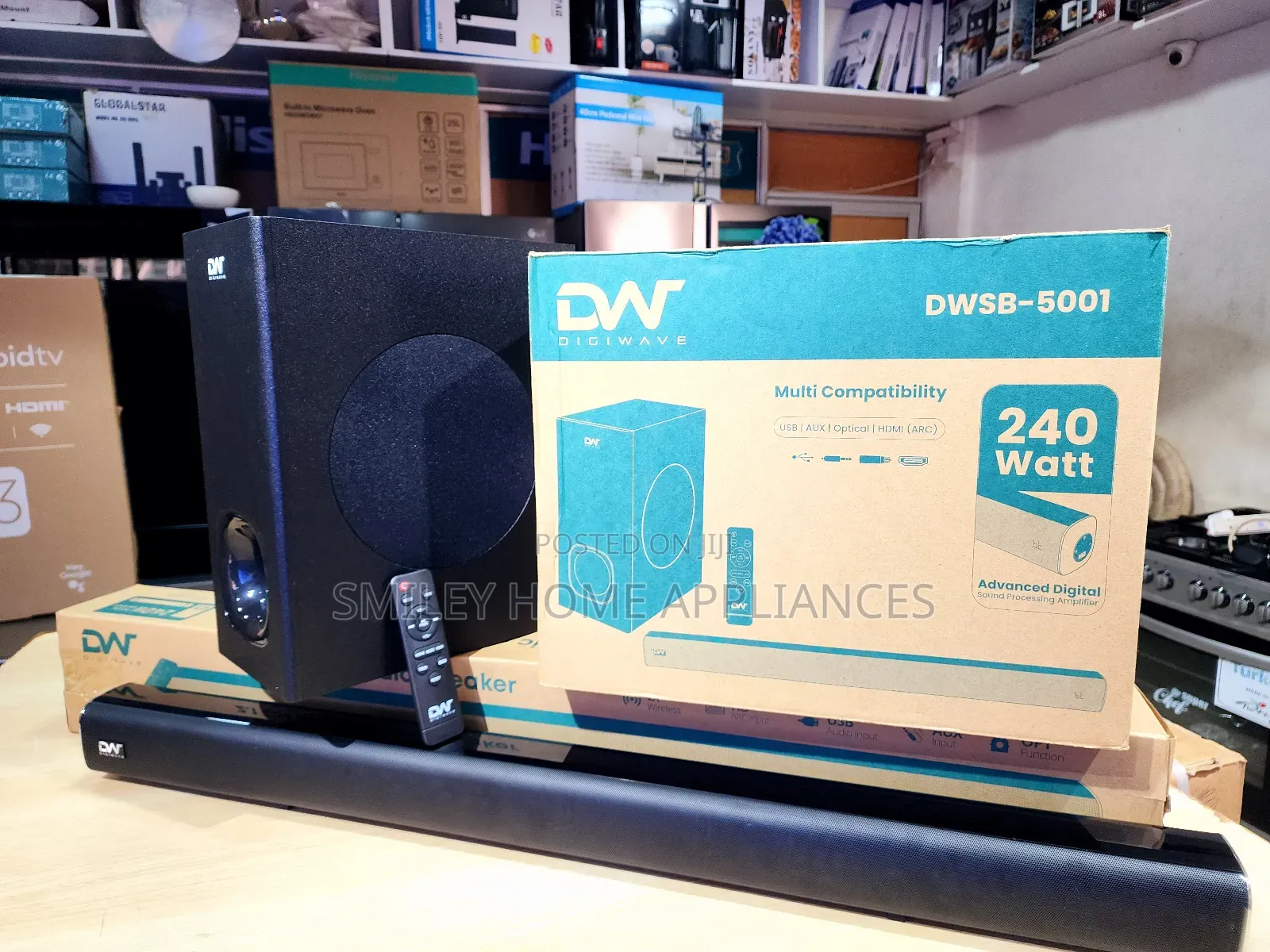 240watts DWSB-5001 Digi Wave Soundbar