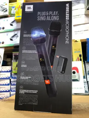 JBL Wireless Handheld
Microphone System 2 Channel Sing Along