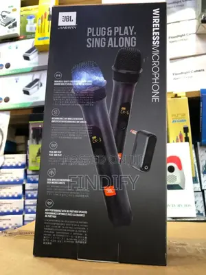 JBL Wireless Handheld
Microphone System 2 Channel Sing Along