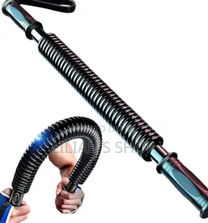 Heavy-Duty 60kg Spring Power Twister Exercise Bar