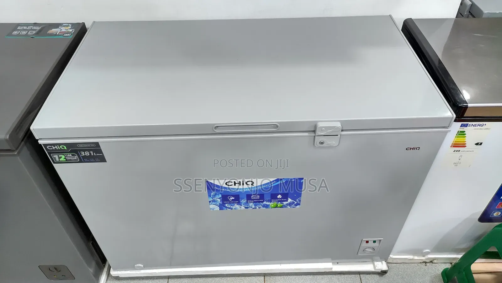 Chiq 380l Chest Freezer Ccf381dsk3 - Spacious Reliable