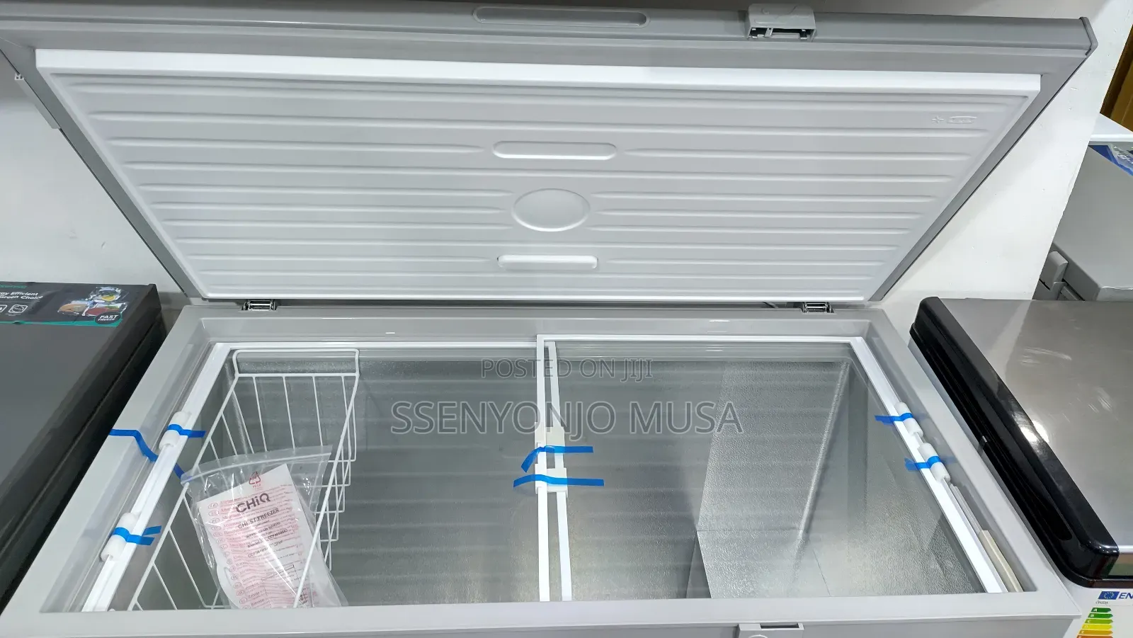 Chiq 380l Chest Freezer Ccf381dsk3 - Spacious Reliable